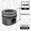 Kit vilebrequin 2.2 hdi PUMA / EURO 5 / 0,50mm
